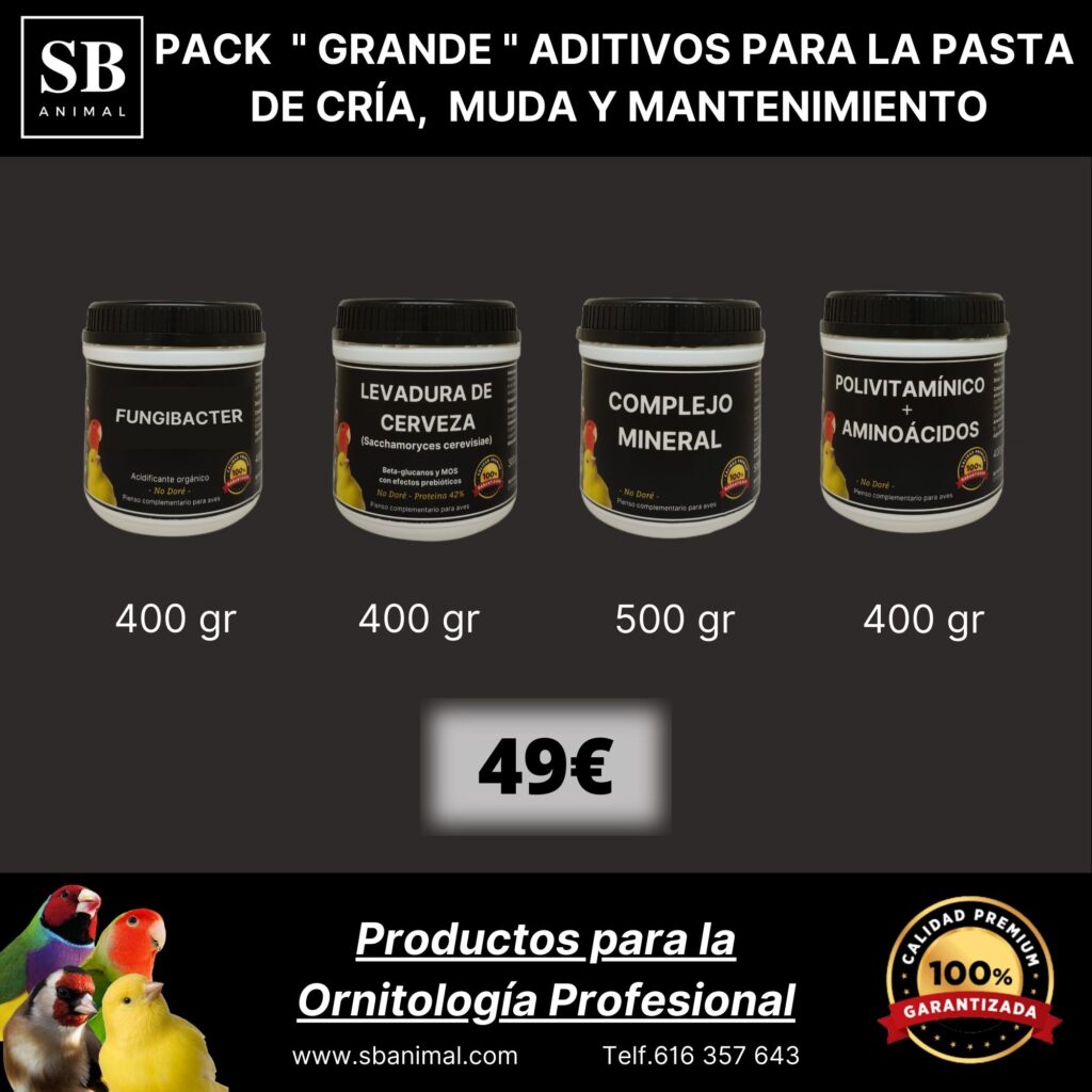 pack grande aditivos nuevo